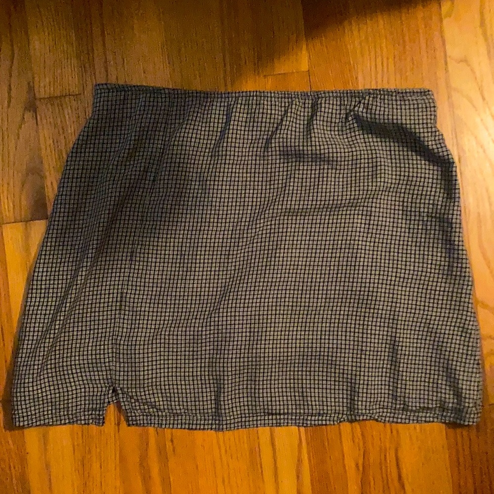 American Eagle Plaid Mini Skirt Size L